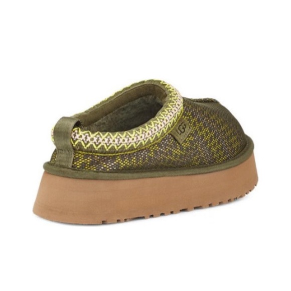 Wmns UGG Tazz Maxi Tasman Slip On Slipper / Burnt Olive / 1140430 - Picture 4 of 6